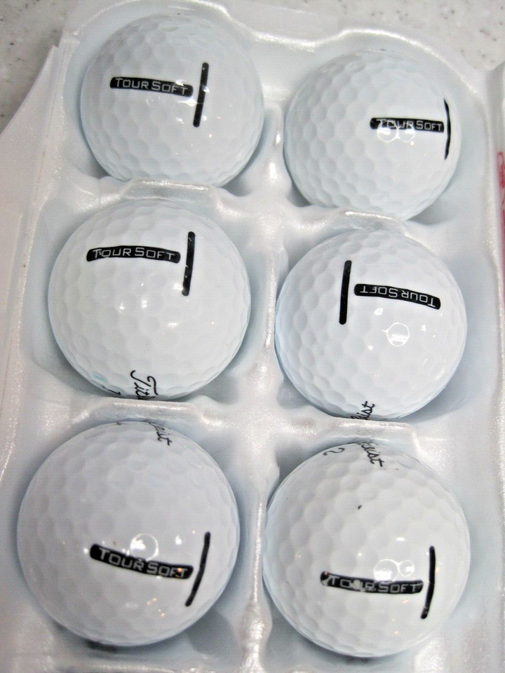 36 TITLEIST TOUR SOFT (5AAAAA) MINT CONDITION RECYCLED GOLF BALLS eBay