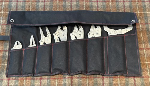 MATCO Tools SMLP7 7-Piece Locking Pliers Set w/ Soft Storage Wrap - Picture 17 of 18