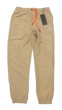 LIRA Men's Khaki Beige Full Court Nylon Jogger Pants