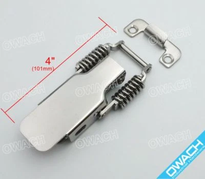 OWACH Stainless Steel Draw Latch 4“/3” Toggle Catch Spring Clamp For Heavy-Duty 200bls