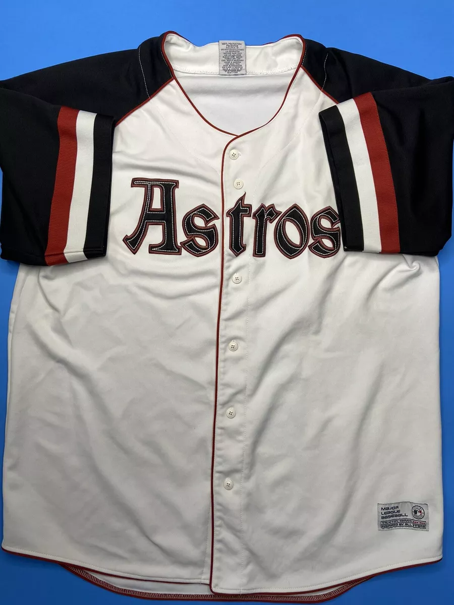 Houston Astros Black Gold & White Gold Team Jersey - All Stitched