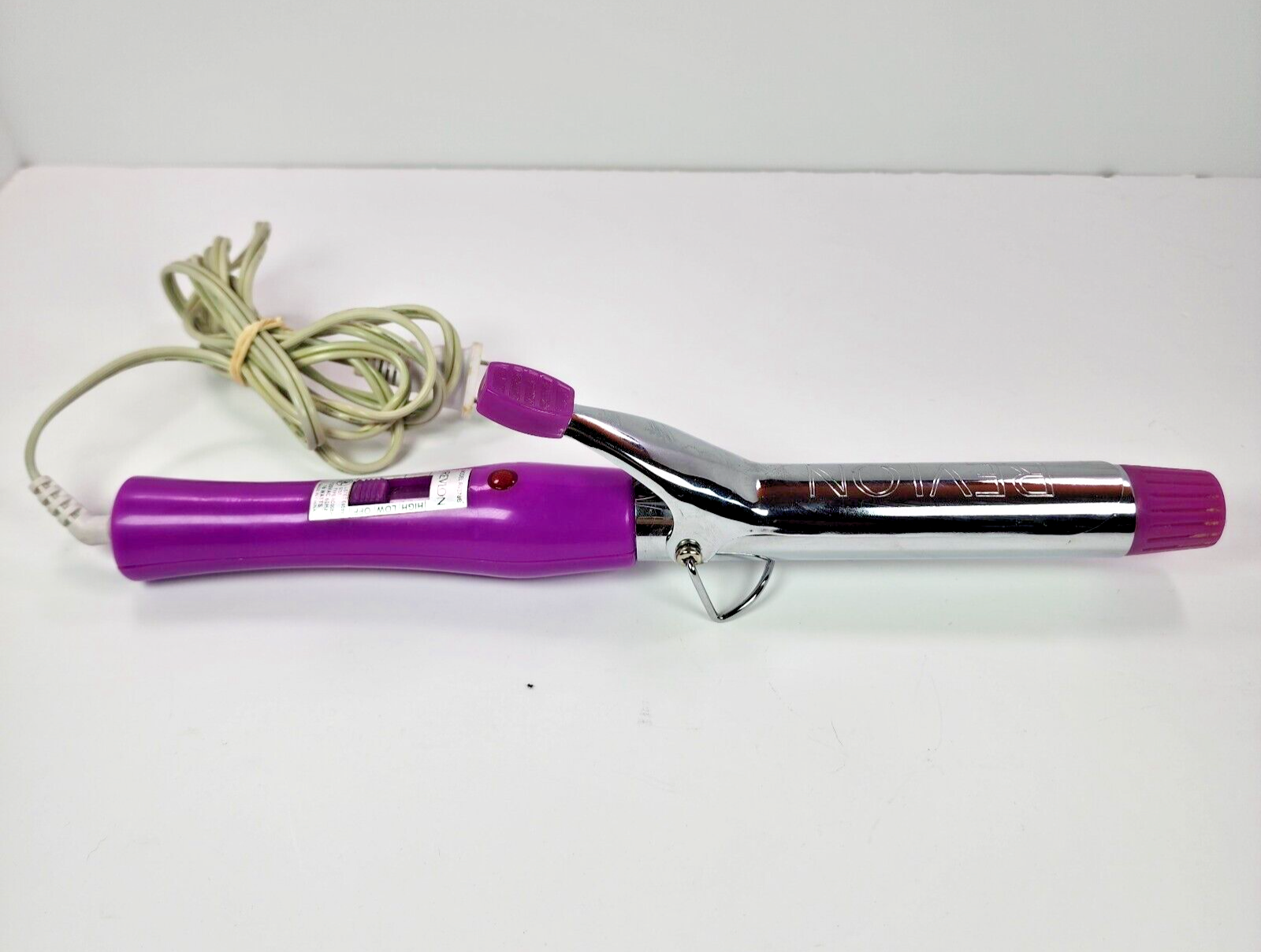 Revlon RV278B 1 Inch Purple Hair Curling Iron-image