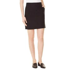 S.C. & CO. Womens Comfortable Stretch Double Wraparound Skort Skirt