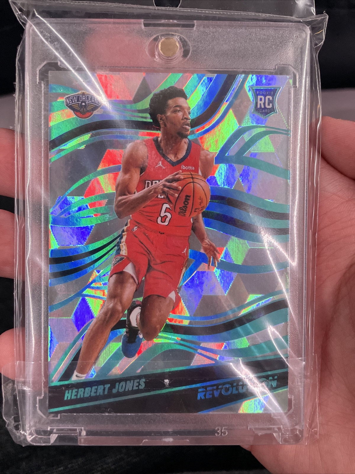 2021-22 Panini Revolution Cubic 37/50 Herbert Jones #150 Rookie RC