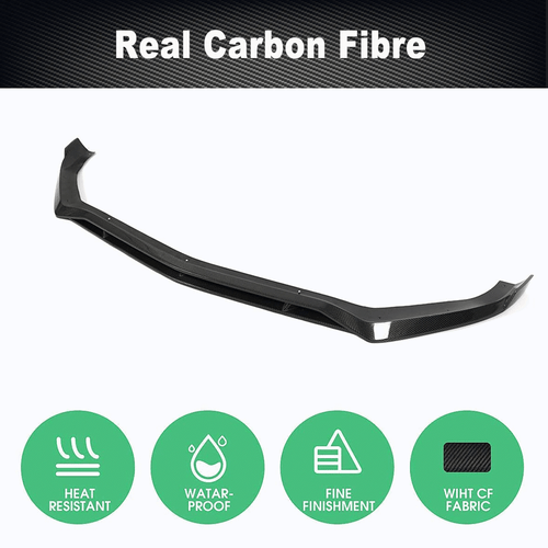 Carbon Spoilerlippe für Mercedes-Benz GLE63 15-18 Front Lippe Schwert Ansatz - Bild 6 von 11