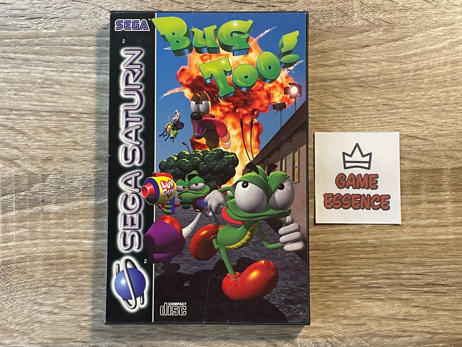 Bug Too! SEGA Saturn Complet PAL EUR CD Etat Quasi Neuf