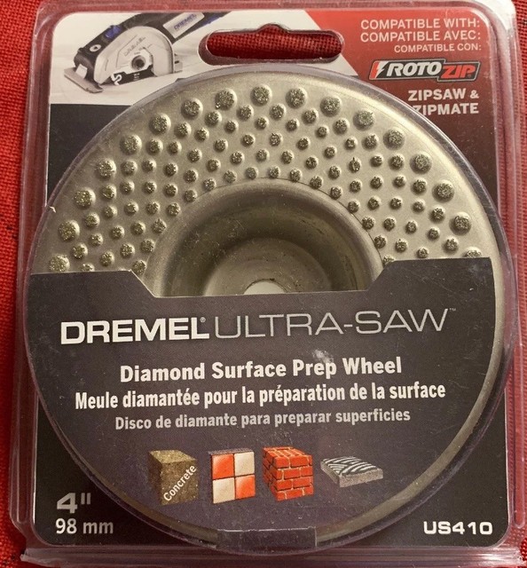 Dremel US41001 UltraSaw 4Inch Diamond Surface Prep Abrasive Wheel