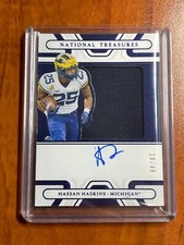 Hassan Haskins 2022 National Treasures Collegiate RPA /49 WOLVERINES TITANS SP