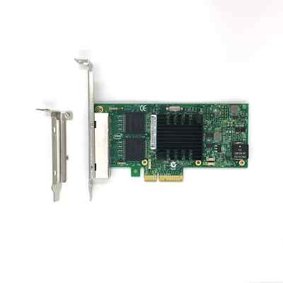 NEW Intel I350-T4V2 i350-T4 PCIe x4 Ethernet Adapter NIC Network Quad Ports Card