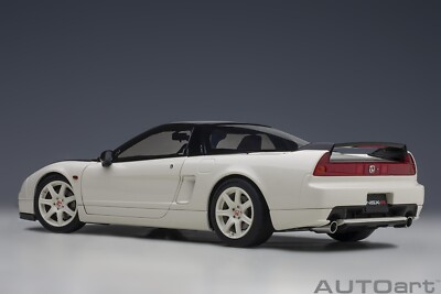 1:18 AUTOart Honda NSX-R (NA2) 2019 White/Black #73215 by RACEFACE
