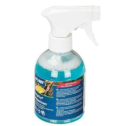 Hobby Reptix Aqua Clean 300ml Aquarium Terrarium Glass Cleaner.