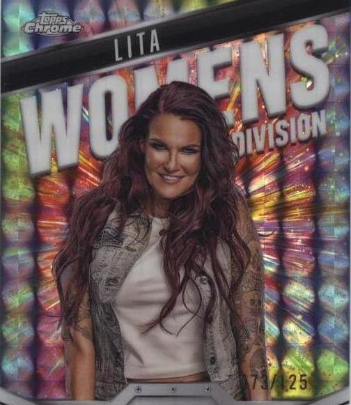 2025 Topps Chrome WWE - Lita #WD-LIT for sale | eBay