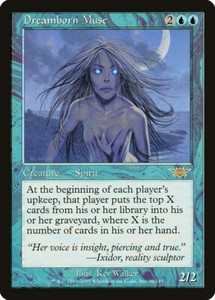 Dreamborn Muse Legions NM Blue Rare MAGIC THE GATHERING MTG CARD ABUGames