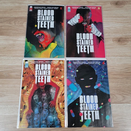 Blood Stained Teeth #1 2 4 1st Print Image Comics 2021 Lot of 4