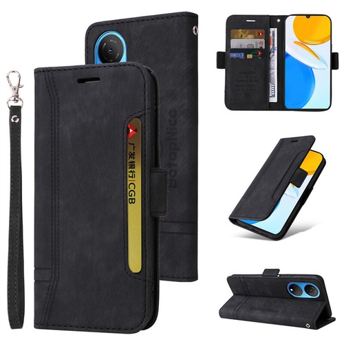 For Huawei Honor X6A X7A X8A X9 X8 X7 X6 50 Matte Wallet Leather Flip Cover Case - Picture 13 of 57
