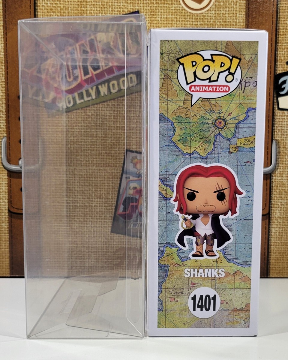 FUNKO POP ONE Piece: Shanks Wanted Poster Cover 1401 C2E2 Shared