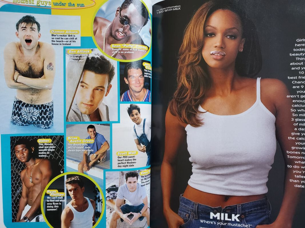 1998 YM Young & Modern magazine David Boreanaz JNCO Devon Sawa Jared Leto RARE