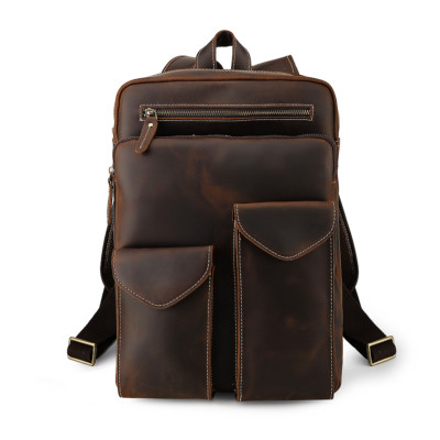 tiding leather backpack