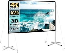 Portable Projector Screen, 100 Inches