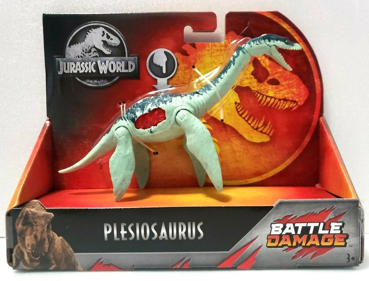 Jurassic World Battle Damage Plesiosaurus Dinosaur Action Figure