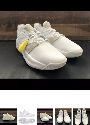 Zapatillas de baloncesto Adidas Streetflow para hombre F36622 - Triple blanco - talla 10,5 - Imagen 4 de 5
