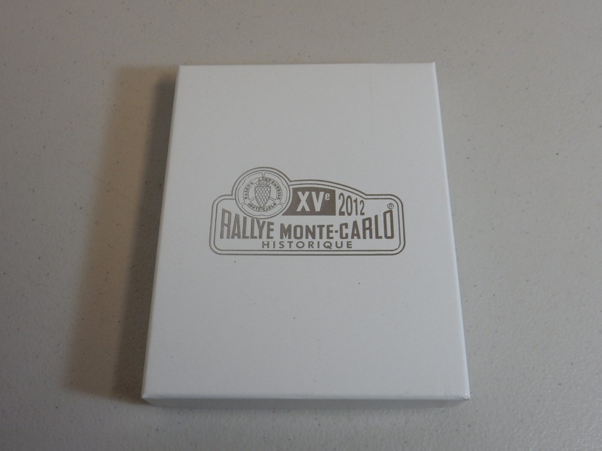 PLAQUE EMAILLEE MONTE-CARLO 8e Rallye automobile Historique 27 Janv - 2