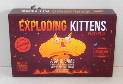 Exploding Kittens Party Card Game Original Edition~100% COMPLETE