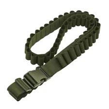 US Tactical 50 Rounds Shotgun 12/20GA Shell Bandolier Ammo Belts Holder Hunting