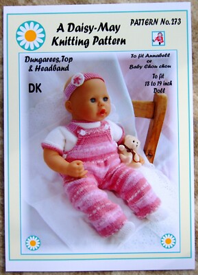 PUPPEN STRICKANLEITUNG *ANNABELL*NO 273 von Daisy May