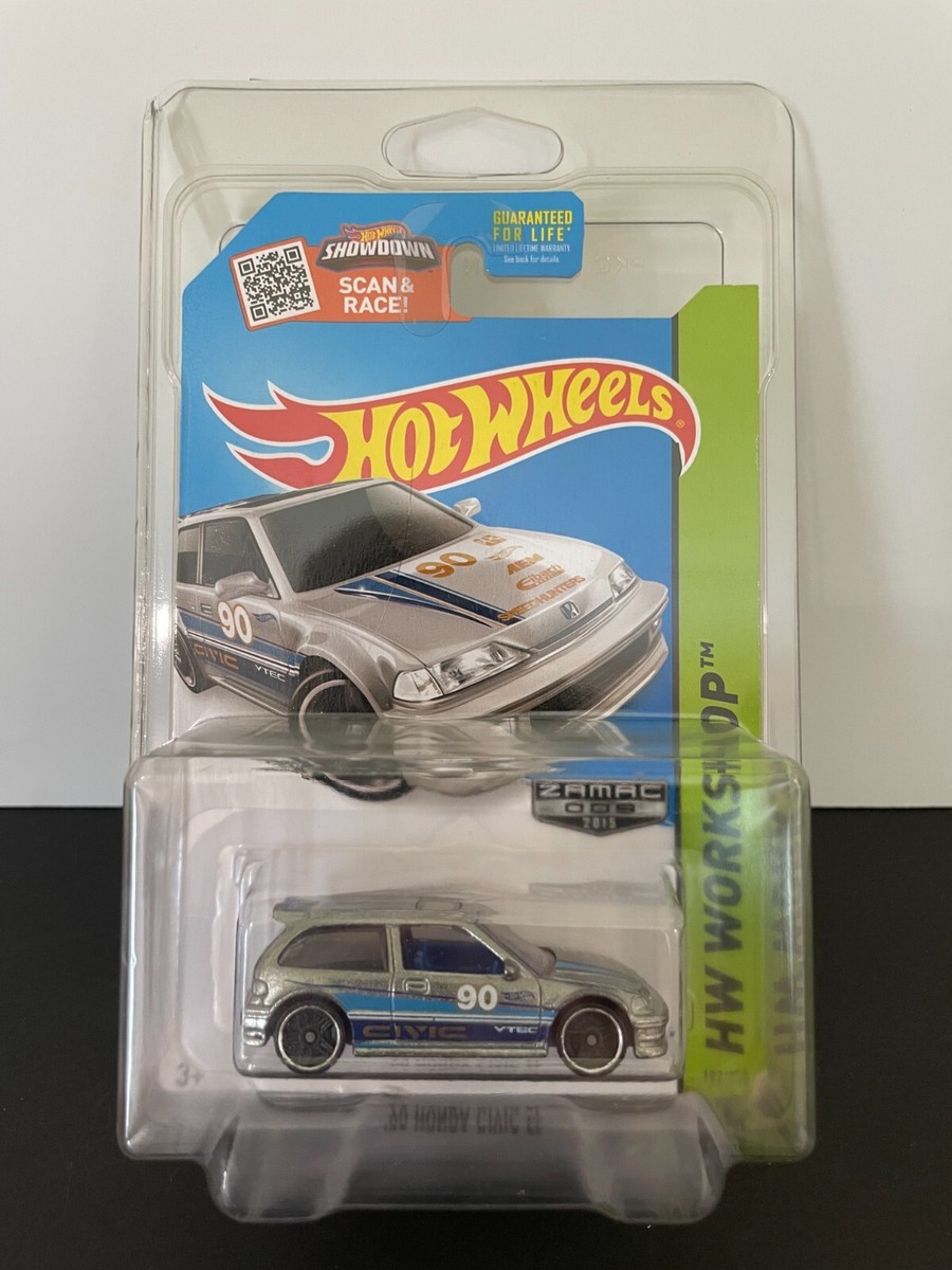 Hot Wheels ホットウィール Honda Civic EF ミニカー 2014 HOT WHEELS (1) 1990 Honda Civic EF Teal VHTF Good Card | eBay