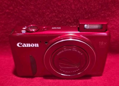 Canon PowerShot SX600 HS 16.0MP Digital Camera - Red for sale