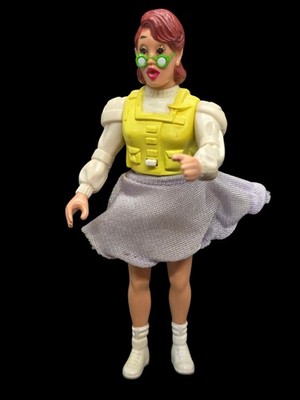 Vintage Kenner 1988 JANINE Screaming Heroes Real Ghostbusters Incomplete 