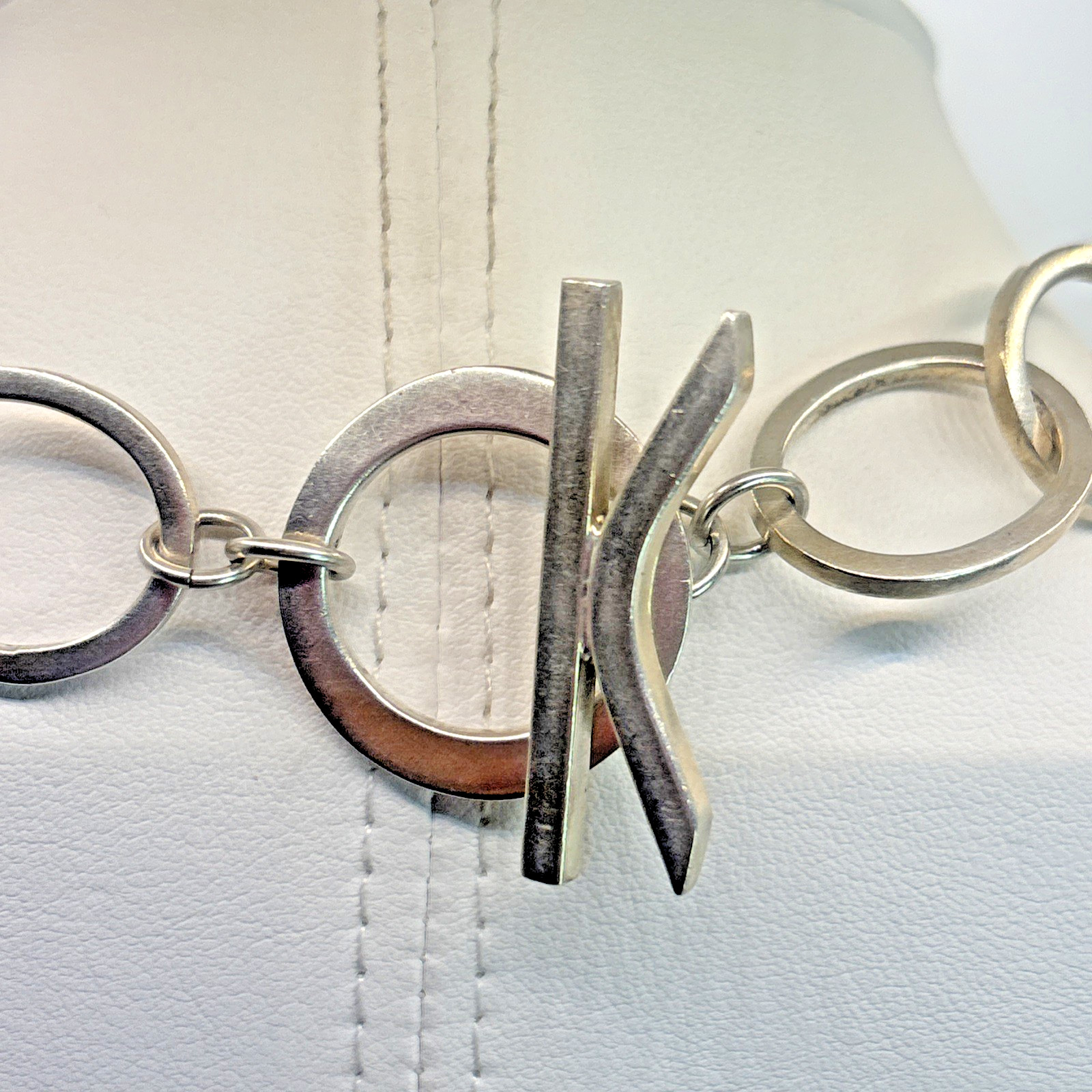 Heavy Solid .925 Sterling Silver Kevin Oliver 17"… - image 4