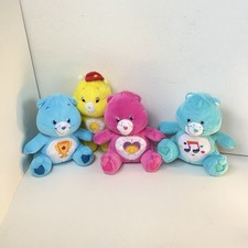 Care Bears Lot of 4, Vintage, Early 2000s, Champ, Funshine, Cheer Bear, Harmony