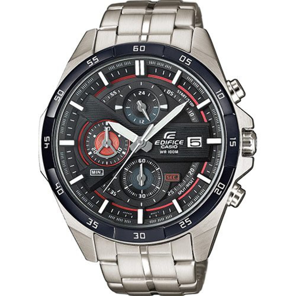 Casio EFR-556DB-1AVUEF Chronograph, wasserresistent, silber/weiß - Bild 2