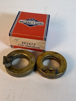 #ad #ad Lot of 2 Briggs Vintage Nos 293477 Float Carburetor in one box $25.00