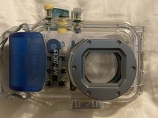 Cannon Waterproof Case Camera WP-DC13 40M 130FT Housing Clear