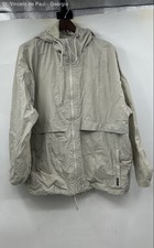 Members Only Light Weight Jacket Lined Men's Size XL Beige Casual