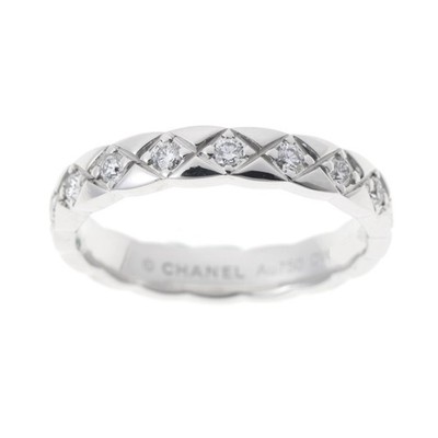 Chanel Coco Crush Collection Ring Mini Model Full Diamond J11871 7