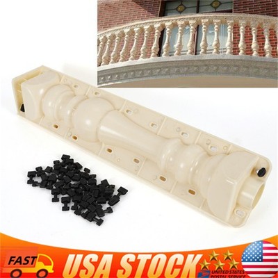 Balustrade Mold Column Concrete Plaster Railing Mould Cement Casting Railing