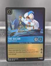Disney Lorcana The Sultan - Playful Monarch 151/204 Whispers in the Well R Foil