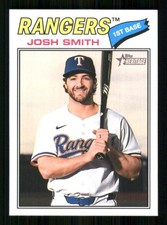 2026 Topps Heritage #301 Josh Smith Texas Rangers 66771