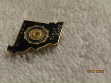 Vintage US American Legion Boys State Missouri Lapel Clasp Pin Green XC