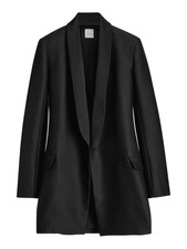 DIOR 5900 Black Wool/Silk Jacket New  Authentic