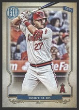 Mike Trout #300 2020 Topps Gypsy Queen Los Angeles Angels