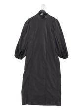 Ganni A-Line Maxi Dress in Black