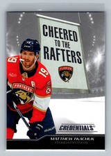 Matthew Tkachuk 2024-25 Upper Deck Credentials #CR-MT Cheered to the Rafters
