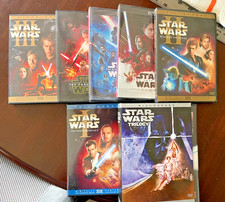 Star Wars DVDs LOT: Last Jedi, Force Awakens, A New Hope, Return of Jedi, & More