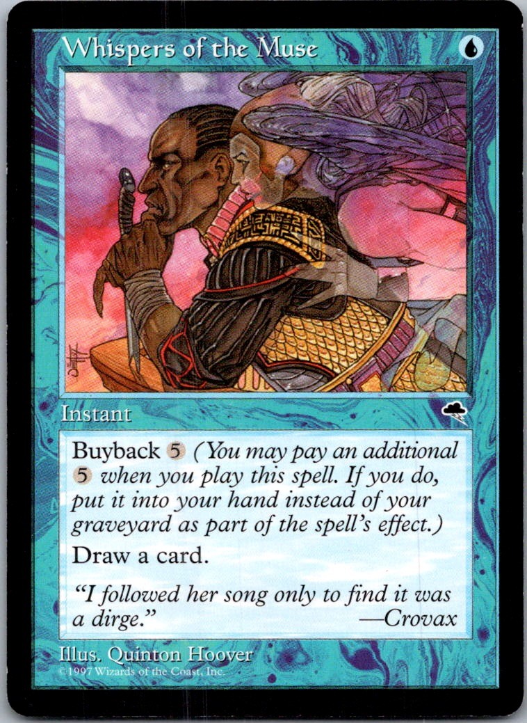 Whispers of the Muse S TSB #35 LP MTG Magic