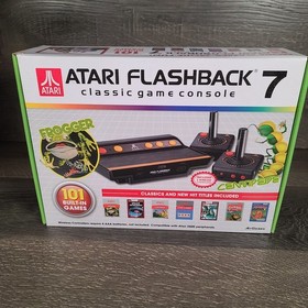 Atari Flashback 7 Classic Deluxe Game Console System 101 Built In Games